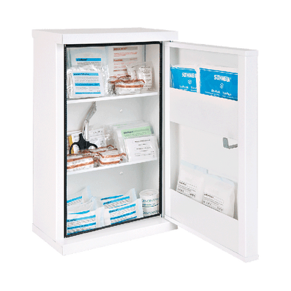 NovoLine 2 First Aid Cabinet, Standard Contents, DIN 13169