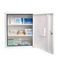 EUROSAFE First Aid Cabinet, White, Standard Contents, DIN 13169