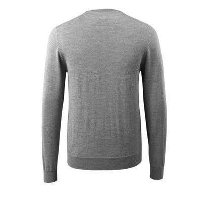 Knitted sweater round neck knitted sweater