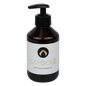 A dark brown 250 ml plastic pump bottle of Dr. Schnell ISARGOLD hand soap, Munich quality, from DR.SCHNELL GmbH & Co. KGaA, with a white label and black-gold logo, ideal for personal hygiene and sensitive skin.