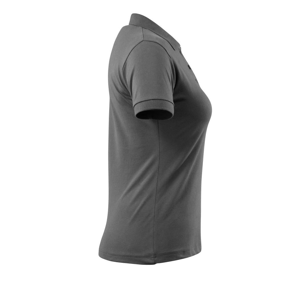 MASCOT® Grasse women's polo shirt, dark anthracite