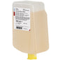 Rectangular plastic dispenser with 500 ml CWS soap foam BestFoam Mild, ideal for sensitive skin, with bottom outlet and white, multilingual label. Ideal for daily hand hygiene. Brand: CWS.