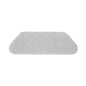 The TASKI Americo S-Pad, 45 x 15 cm, white and extra fine from Diversey Deutschland GmbH & Co. OHG is ideal for polishing clean, dry floors; the pad with rounded corners is delivered individually.