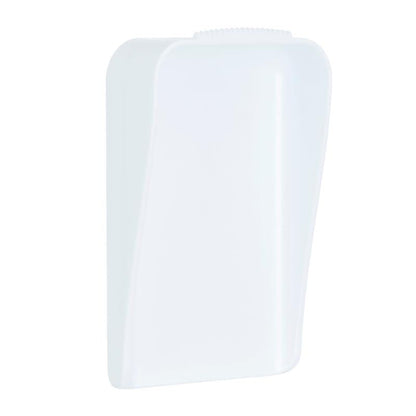 The Command™ canvas hanger from 3M Deutschland GmbH is a white, rectangular plastic container with rounded edges and a slightly curved front, depicted on a plain white background.