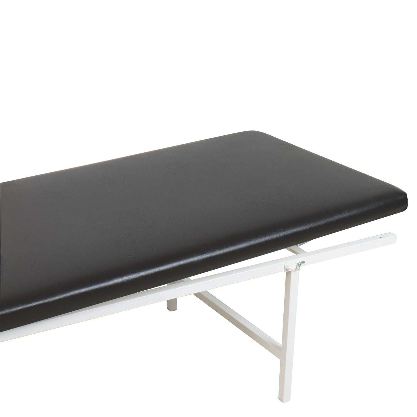 Relaxation Room Recliner, Tubular Steel, Adjustable Head and Foot Rests, Black