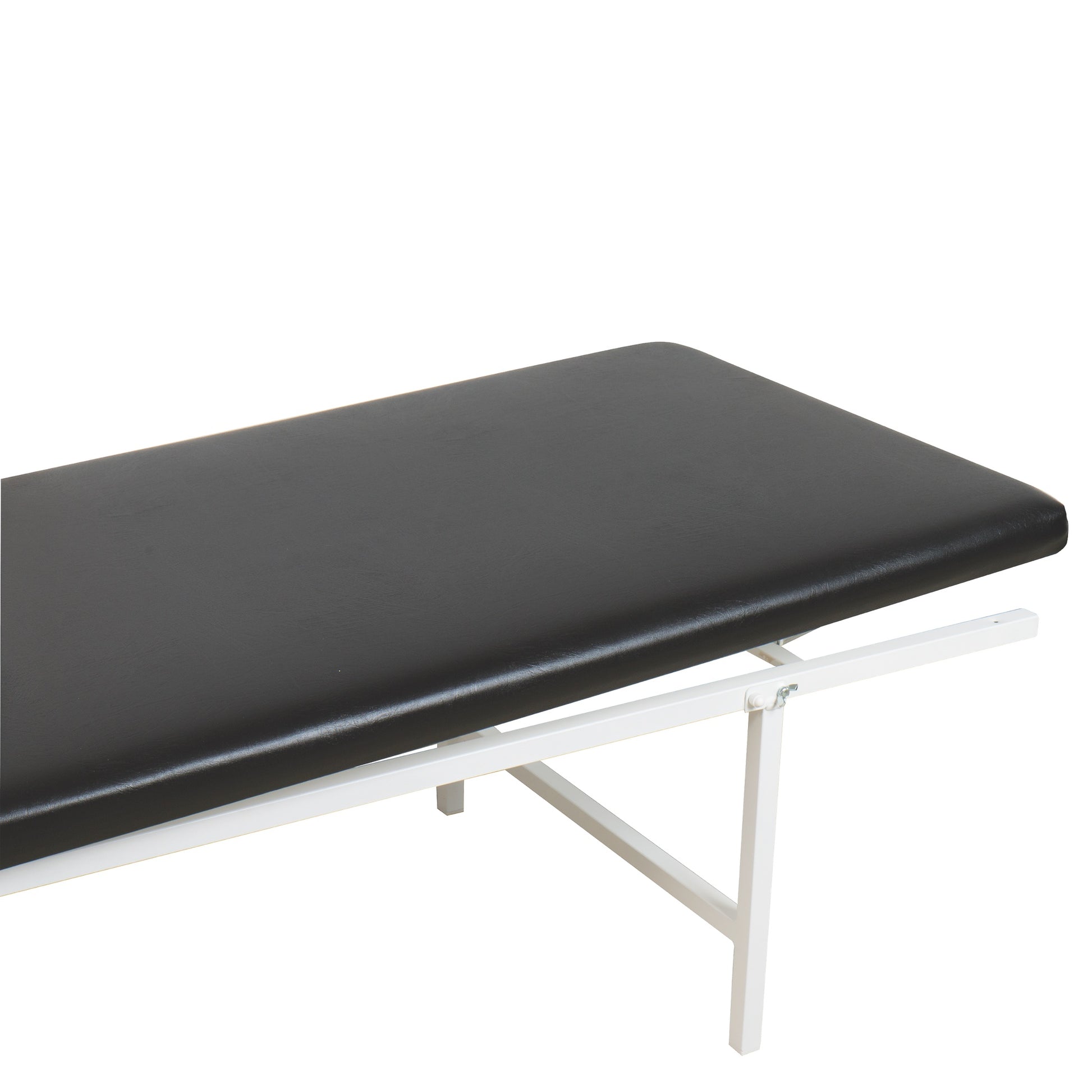 Relaxation Room Recliner, Tubular Steel, Adjustable Head and Foot Rests, Black