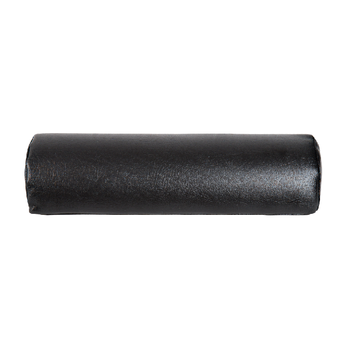 Headrest for relaxation room and examination tables, black