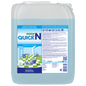 A 10-liter container Dr. Schnell EASY QUICK by DR.SCHNELL GmbH & Co. KGaA displays instructions, application symbols, and images of clean surfaces on its label, making it suitable as a versatile cleaner for professional use.
