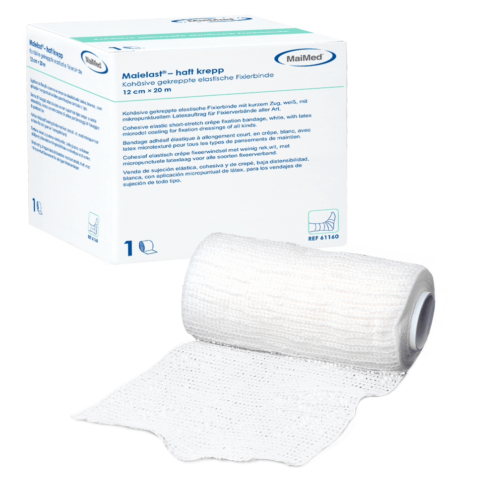 Maielast-haft krepp Elastic fixing bandage, 1 piece/box