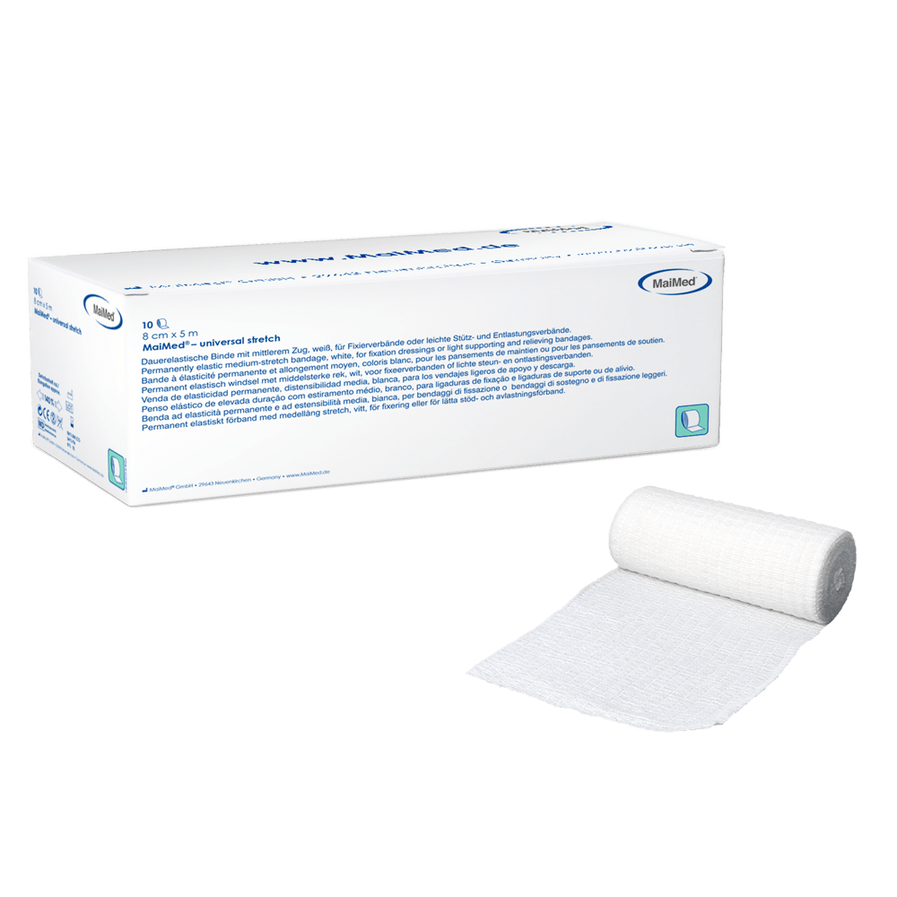 MaiMed-universal stretch, without cello Permanently elastic bandage, 10 pieces/box