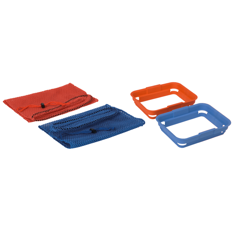 Numatic holding frame for laundry net