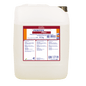 A white 25 kg plastic container from DR.SCHNELL GmbH & Co. KGaA PEROTEX PLUS dishwashing detergent for commercial dishwashers is equipped with a red and white German label with details and a black screw cap.