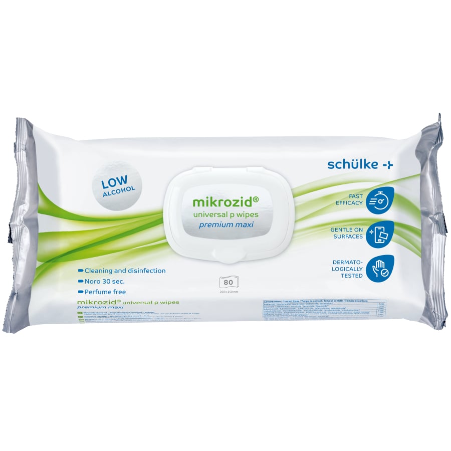 Schülke Disinfection Wipes mikrozid® universal p wipes premium - Premium 