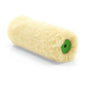 Close-up of a Nölle Profi Brush Universal Roller Vestan 18 cm, 22 mm pile height (1 piece) from Nölle Profi Brush Brush & Paintbrush Technology e.K., with a green plastic core, depicted on a white surface.