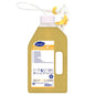 A 2-liter bottle of Diversey Deutschland GmbH & Co. OHG Suma Extend D3, degreaser, ready-to-use, aluminum-safe with a white-yellow pump and a detailed label for ready-to-use aluminum-safe cleaning.