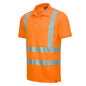 NITRAS MOTION TEX VIZ, high visibility polo shirt