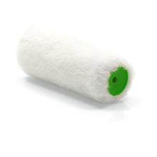 The Nölle Profi-Pinsel paint roller Vestan, 18 cm long with 20 mm pile height and Ø 48 mm, has a white cylindrical cover and a green plastic core. Ideal for an even application of emulsion paint. Brand: Nölle Profi Pinsel Brush & Paintbrush Technology e.K.