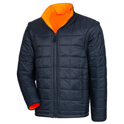 NITRAS MOTION TEX VIZ PLUS, high-visibility multifunctional jacket