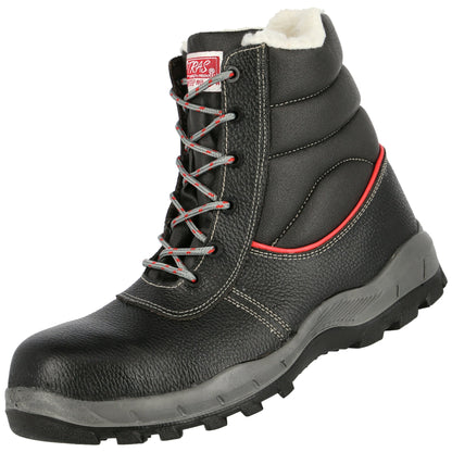 NITRAS STEP MID+ MF W, S3 CI safety winter boots, mid-height, black