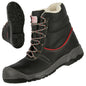 NITRAS STEP MID+ W, S3 safety winter boots, mid-height, black