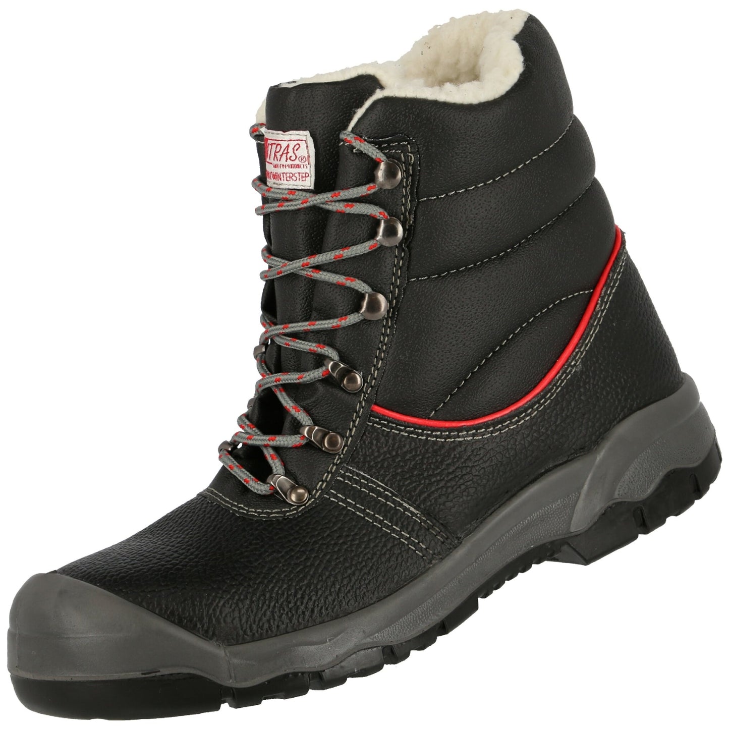 NITRAS STEP MID+ W, S3 safety winter boots, mid-height, black