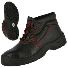 NITRAS BASIC STEP MID, S3 safety boots, mid-height, black