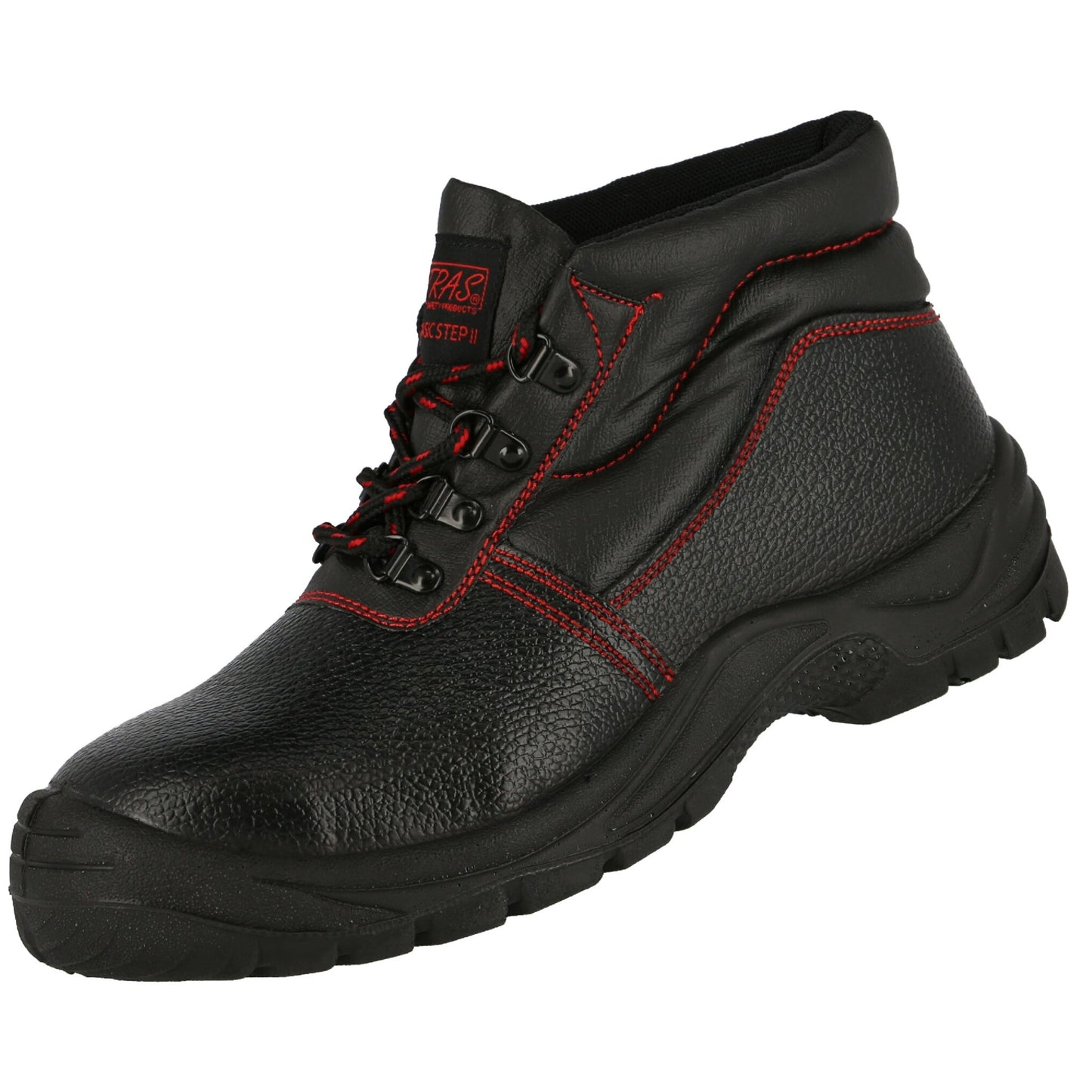 NITRAS BASIC STEP MID, S3 safety boots, mid-height, black
