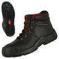 NITRAS POWER STEP MID, S3 HI HRO safety boots, mid-height, black