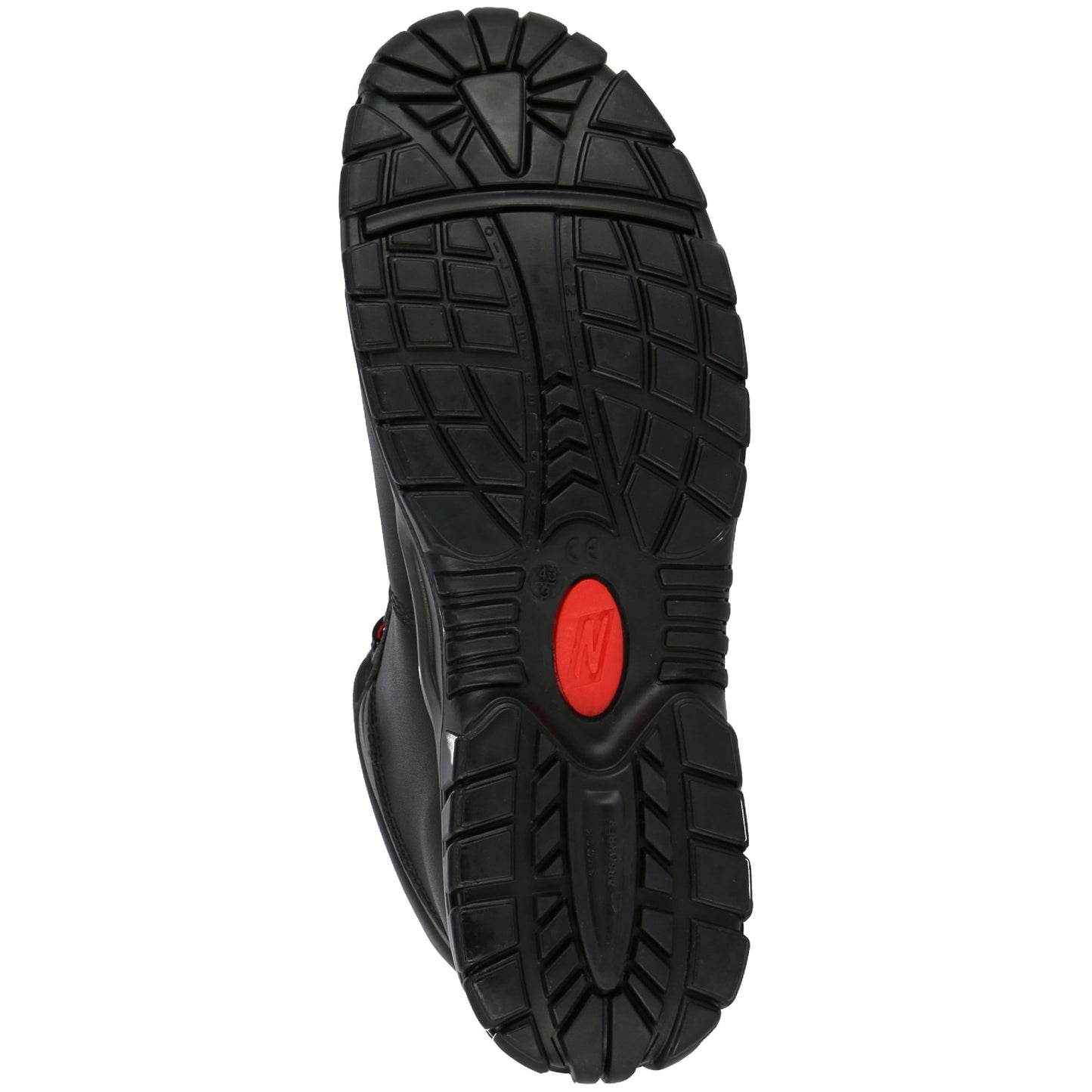 NITRAS POWER STEP MID, S3 HI HRO safety boots, mid-height, black