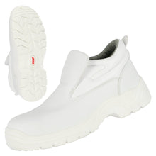 NITRAS CLEAN STEP MID SL, S2 safety slippers, white