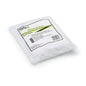 Pictured is a sealed Nölle Profi Brush painter's tarp 4x5 m (11 my), durable for painting work, 1 piece, by Nölle Profi Brush Bürsten- & Pinseltechnik e.K., with label, symbols & barcode, on a white background.