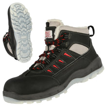NITRAS SPORT STEP MID W, S3 CI safety winter boots, mid-height, black