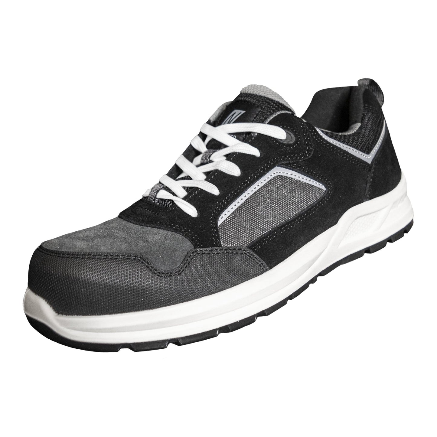 NITRAS CLASSIC STEP, S1P safety shoes, gray / black