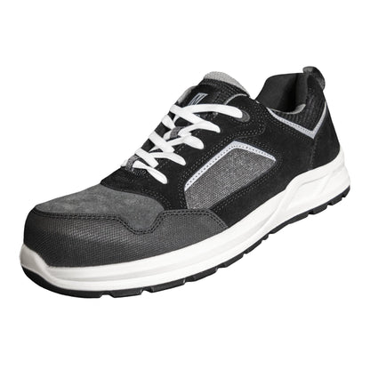 NITRAS CLASSIC STEP, S1P safety shoes, gray / black