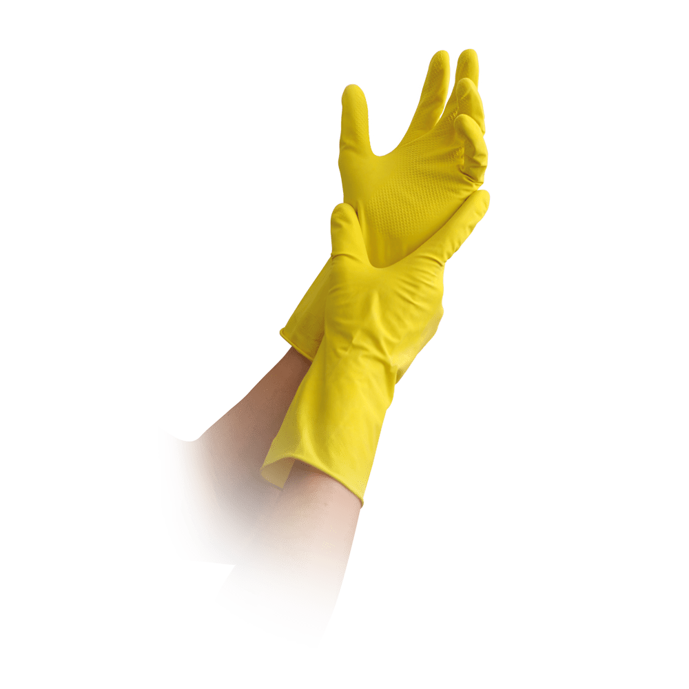 MaiMed household gloves easy touch, yellow