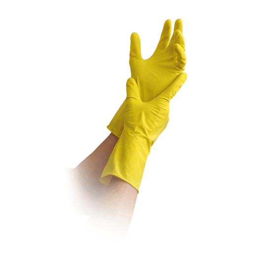 MaiMed household gloves easy touch, yellow