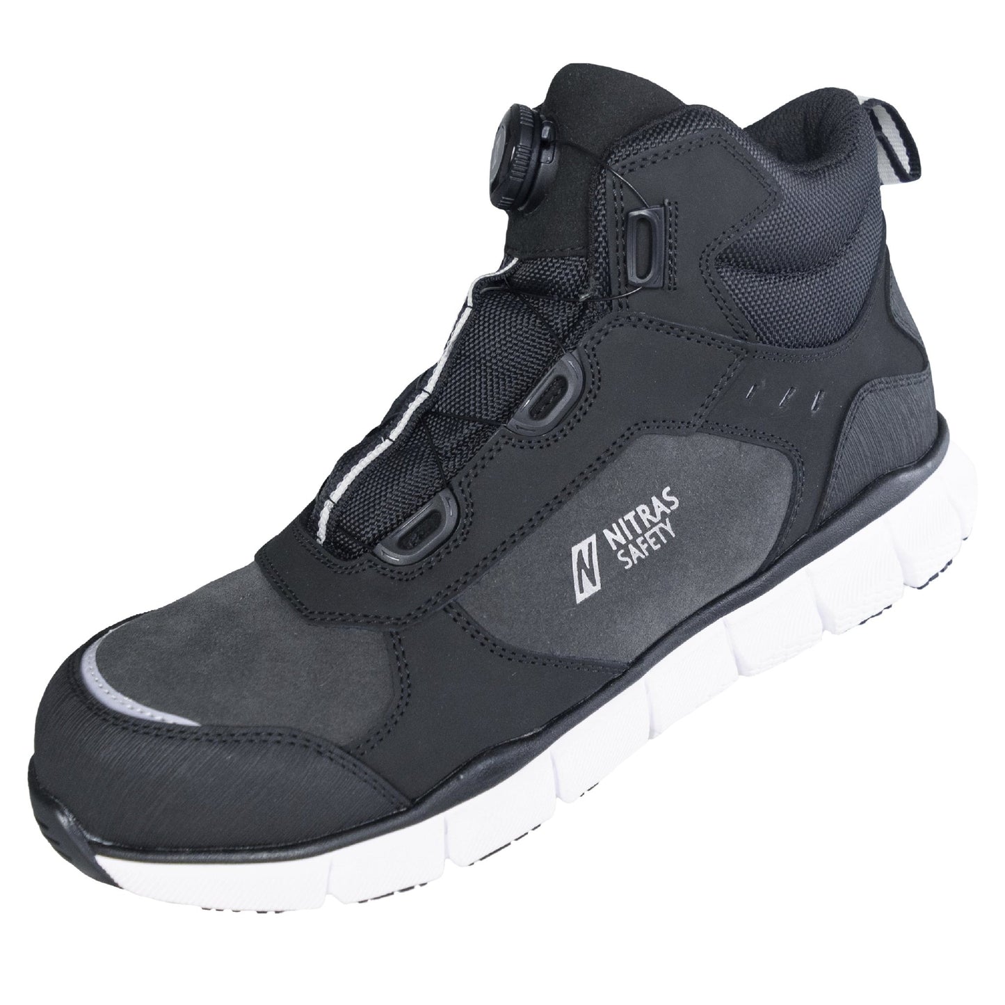 NITRAS SONIC STEP MID FIT, S3S FO HRO SC SR, safety boots, mid-height