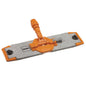 The TASKI Swing Mop 45 folding holder from Diversey Deutschland GmbH & Co. OHG enables hygienic, convenient floor cleaning (working width 45 cm) and allows wringing of the mop without skin contact. Package: 1 piece.