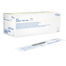 MaiMed - HMS sterile wooden mouth depressor, 15cm long, 100x1 pcs. sterile packed | Box (100 pieces)