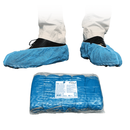 MaiMed-Cover ABS shoe covers disposable shoe covers made of PP, blue, 50 pieces/pack. | Pack (50 pieces)