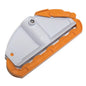 The TASKI Duo Mop Holder from Diversey Deutschland GmbH & Co. OHG is a white-orange plastic clip for fringe mops, compatible with TASKI plastic and Vario handles - ideal for professional cleaners. Package contains 1 piece.