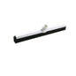 The squeegee from Diversey Deutschland GmbH & Co. OHG (420 x 35 x 25 mm, black), featuring a black rubber lip and a central handle attachment, is ideal for effective cleaning—sold individually.