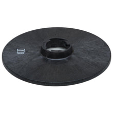 The Diversey leadership position Harpoon-Grip (50 cm) is a black, circular pad holder with a central attachment, labeled 7510.830, designed for use with cleaning and polishing pads on swingo 1255 floor machines. Package contains 1 piece.