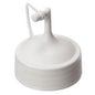 The lid, angled by Diversey Deutschland GmbH & Co. OHG, is a white lid for 0.5 L utility bottles, equipped with a pull-up spout, a dust cover, and a textured grip for easy liquid dispensing on the go. Packaging: 1 piece.