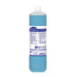 A 1-liter bottle of TASKI Sprint 200 alcohol-based maintenance cleaner from Diversey Deutschland GmbH & Co. OHG contains a blue liquid and a white label with instructions for use, product information, and safety symbols for hygienic floor cleaning.
