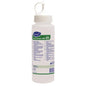 A 0.5-liter dosing bottle of Jontec 300 made of white plastic from Diversey Deutschland GmbH & Co. OHG with ergonomic design, pointed dosing cap, and multilingual product information on the front.