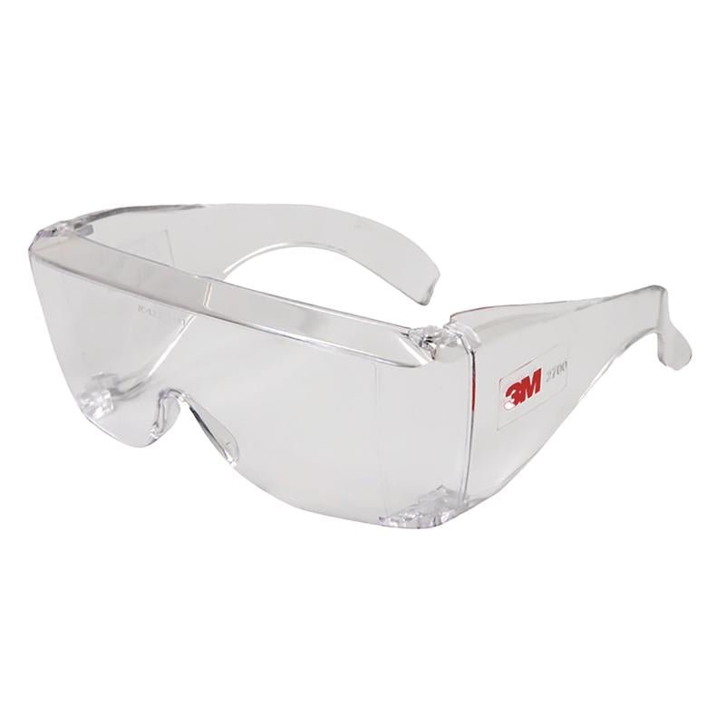 The safety glasses with temples from Diversey Deutschland GmbH & Co. OHG offer clear polycarbonate lenses and side protection - ideal as visitor glasses for reliable eye protection at work or in the laboratory. 1 piece per package.