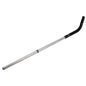 The Diversey Deutschland GmbH & Co. OHG suction rod 3-piece 32mm vento 8/15 is a silver, straight suction needle with a black, curved handle, depicted on a white background. Compatible with Vento series systems 32mm. Contains one piece per pack.
