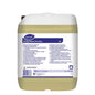 A 10-liter plastic container of Suma Nova Pur-Eco L6 dishwashing liquid from Diversey Deutschland GmbH & Co. OHG, with a white lid and multilingual label for use in commercial dishwashers.