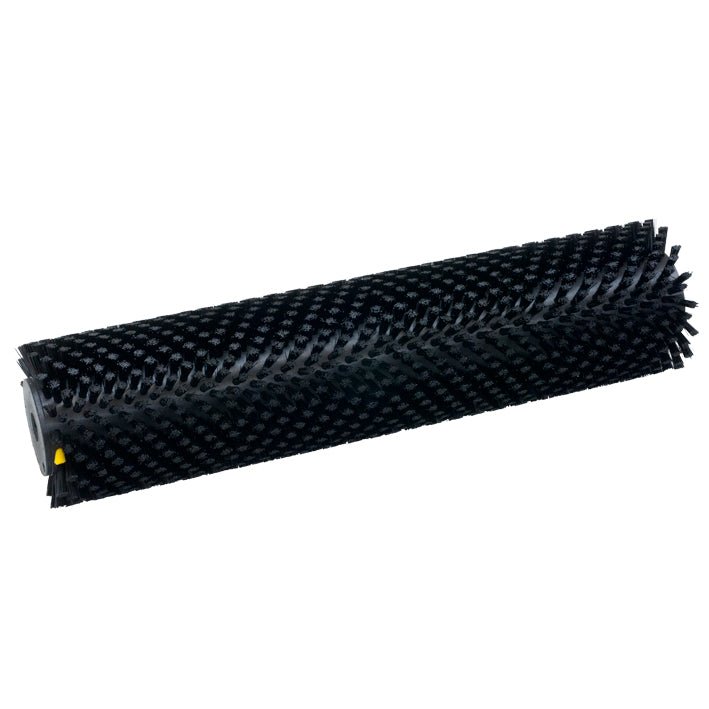 The Hard Brush 38 cm, standard roller brush hard from Diversey Deutschland GmbH & Co. OHG fits swingo 350 floor cleaning machines and is equipped with dense spiral bristles for hard cleaning. Delivered as a single replacement brush (1 piece).